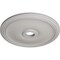 Ekena Millwork Theia Ceiling Medallion (Fits Canopies up to 6 3/4"), 24"OD x 3 5/8"ID x 1 3/4"P, Ultra Pure White CM24THUWF - alternate 2
